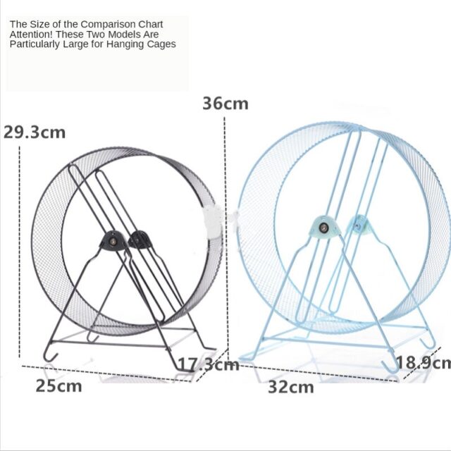 Metal Exrcise Wheel for Small Pets