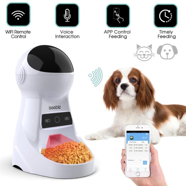 Automatic Pet Feeder with Voice Recording