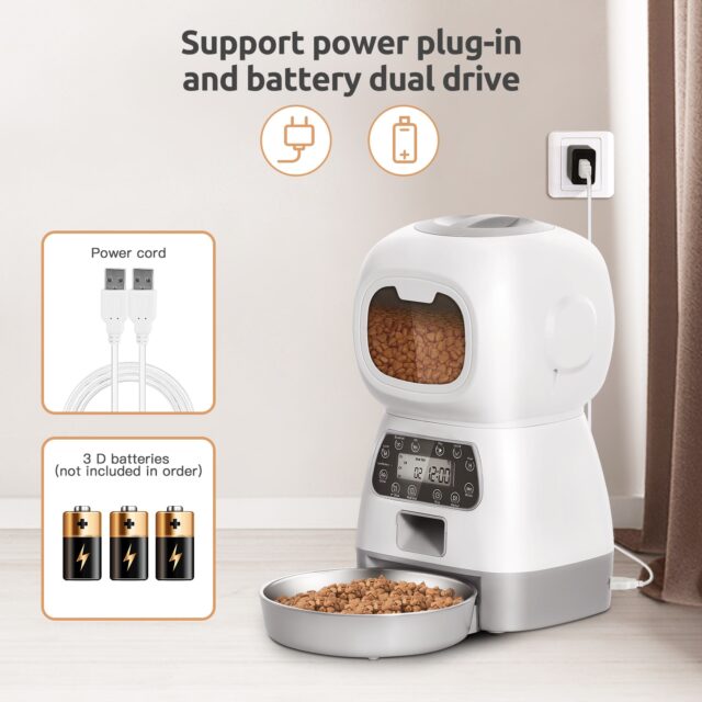 Pet’s Automatic Food Dispenser