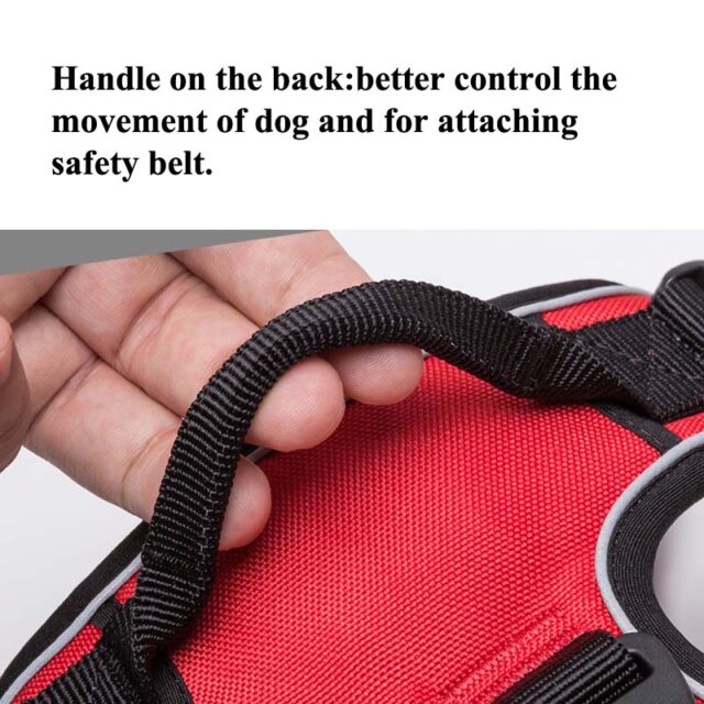 Dog’s Reflective Nylon Harness
