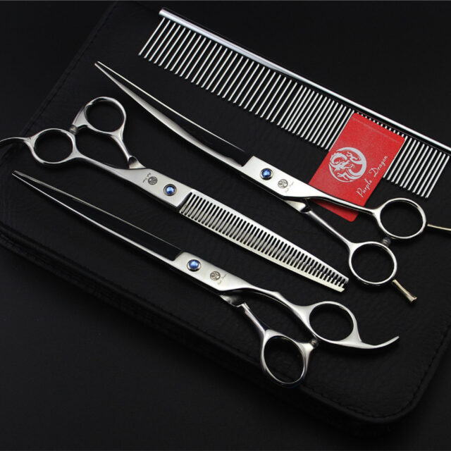 Professional Pet Grooming Scissors Set