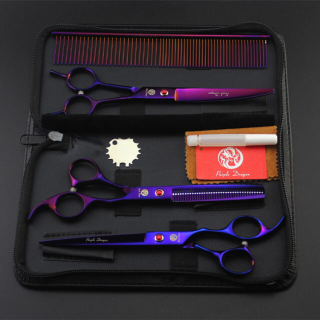 Professional Pet Grooming Scissors Set