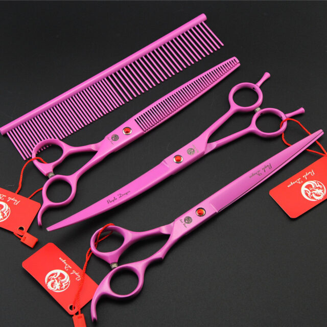 Professional Pet Grooming Scissors Set