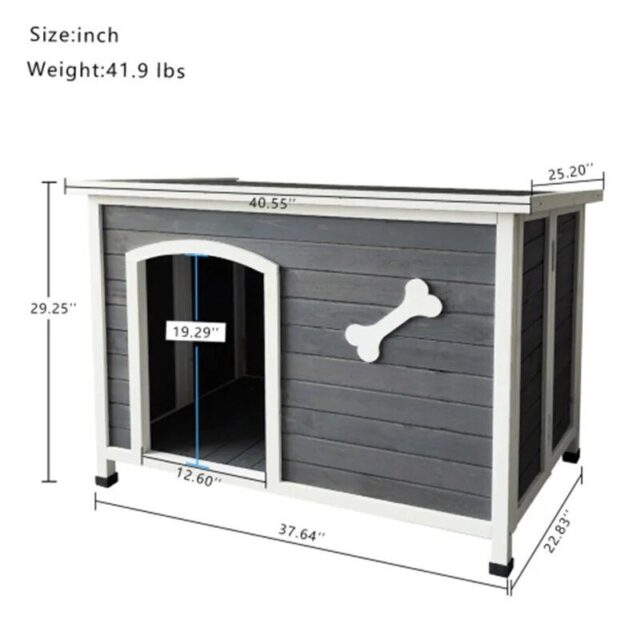 Large Wooden Dog House