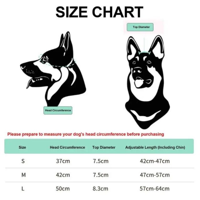 Adjustable Pet Helmet for Dogs
